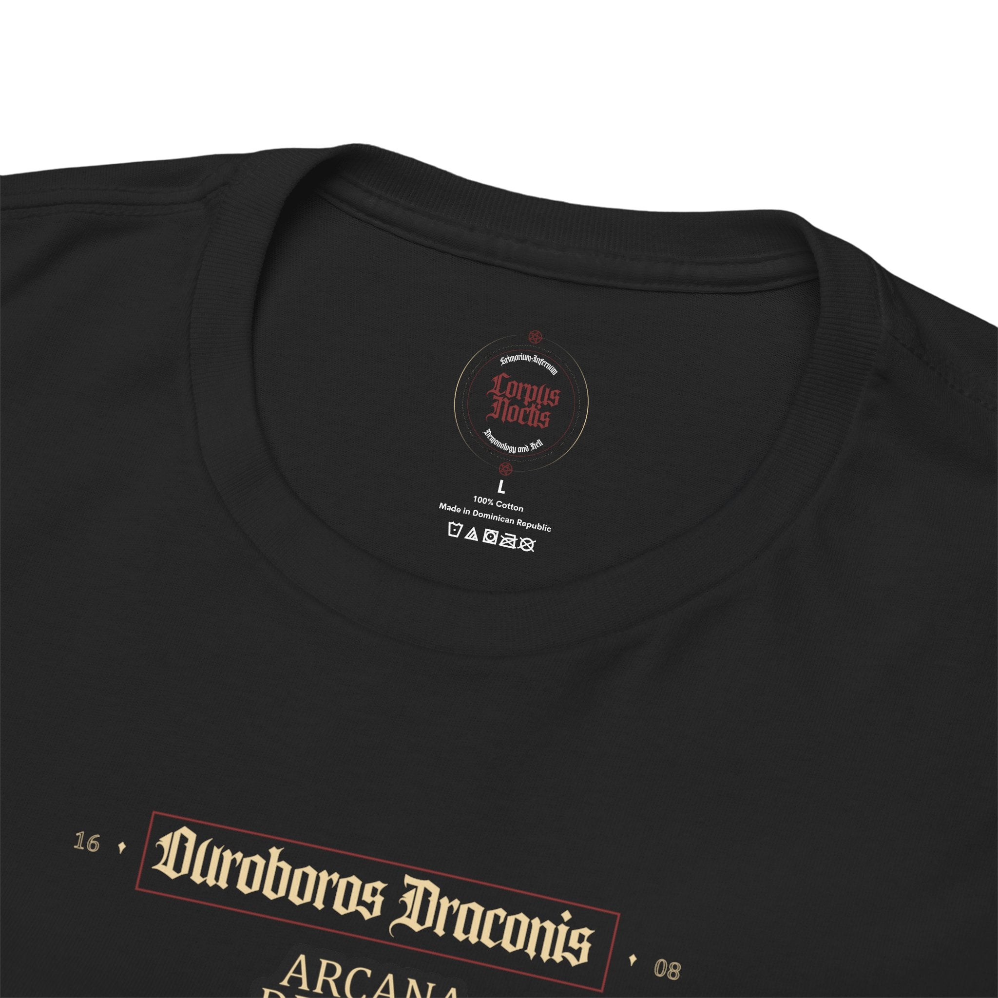 Ouroboros Unisex Tee - Alchemical Symbol of Unity and Renewal