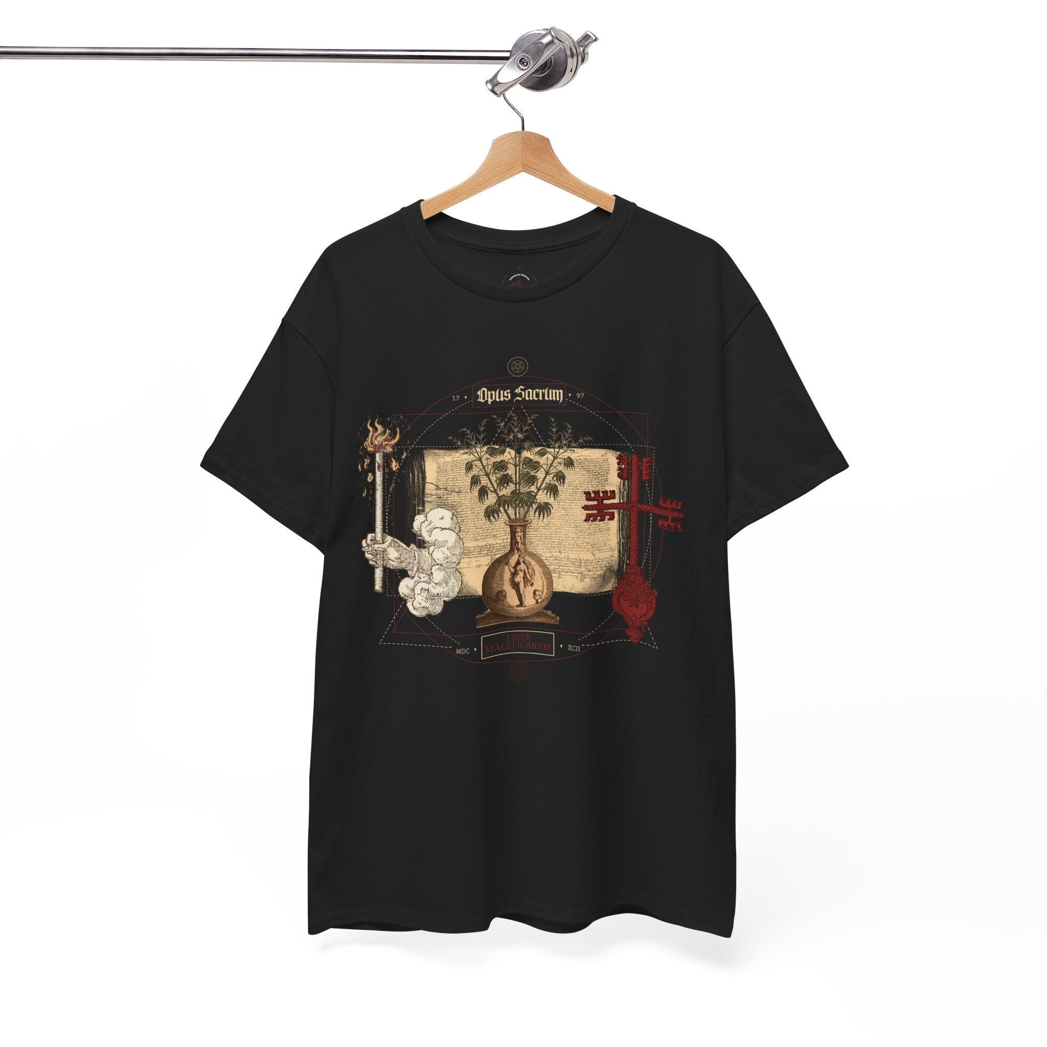 Mystical Tee with 'Opus Sacrum' Design