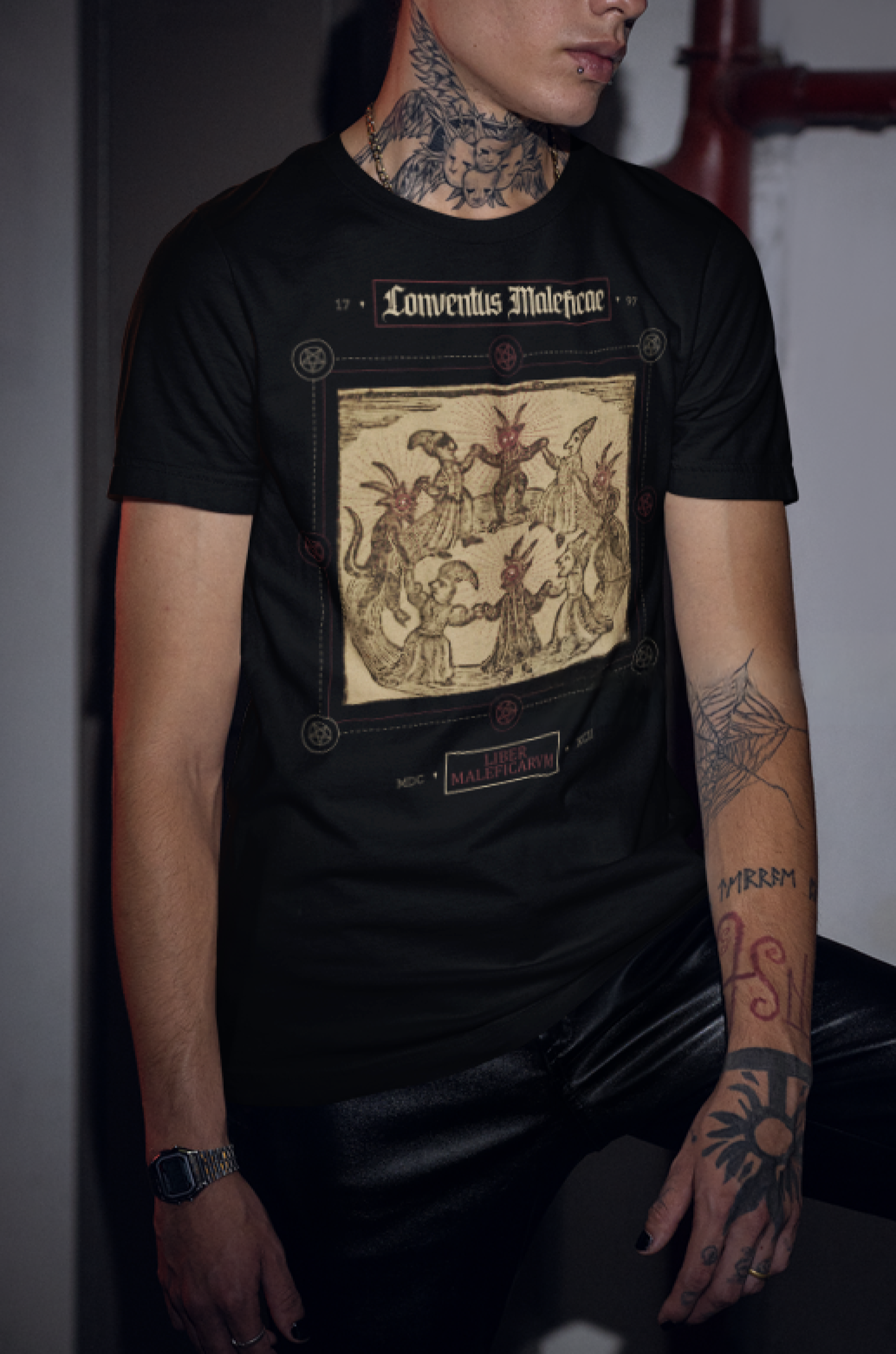 Witch Sabbath Tee - Conventus Maleficae Ritual, Unisex