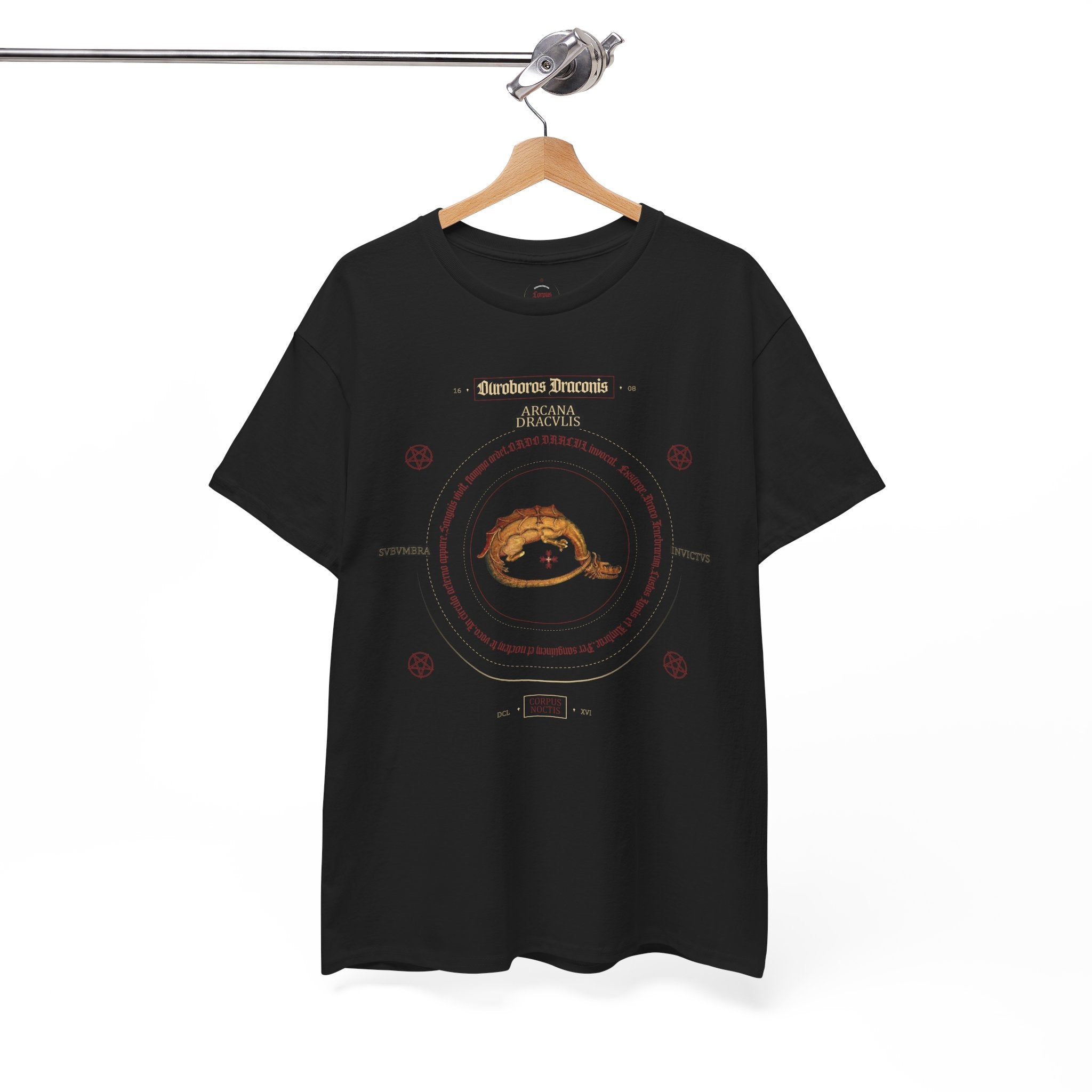 Ouroboros Unisex Tee - Alchemical Symbol of Unity and Renewal