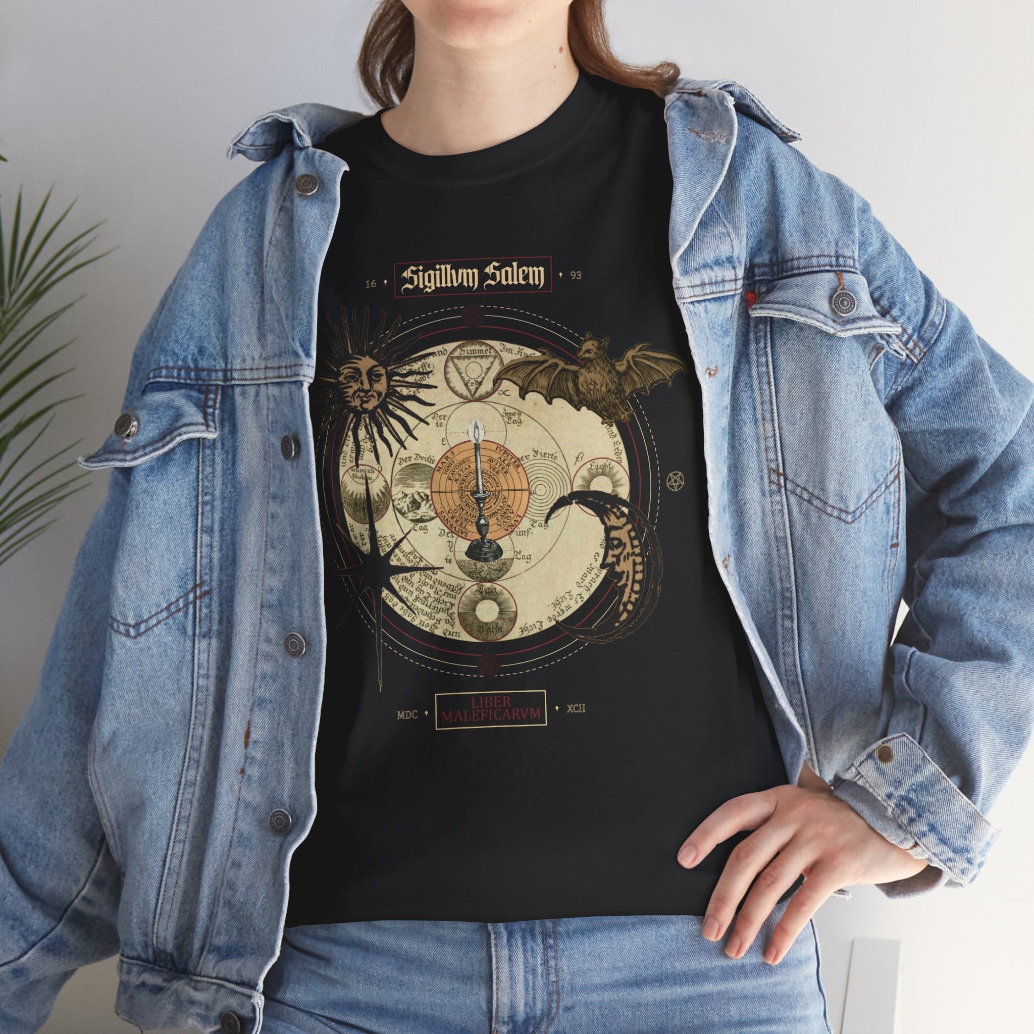 Gothic Seal Unisex Tee - Sigillum Salem Design