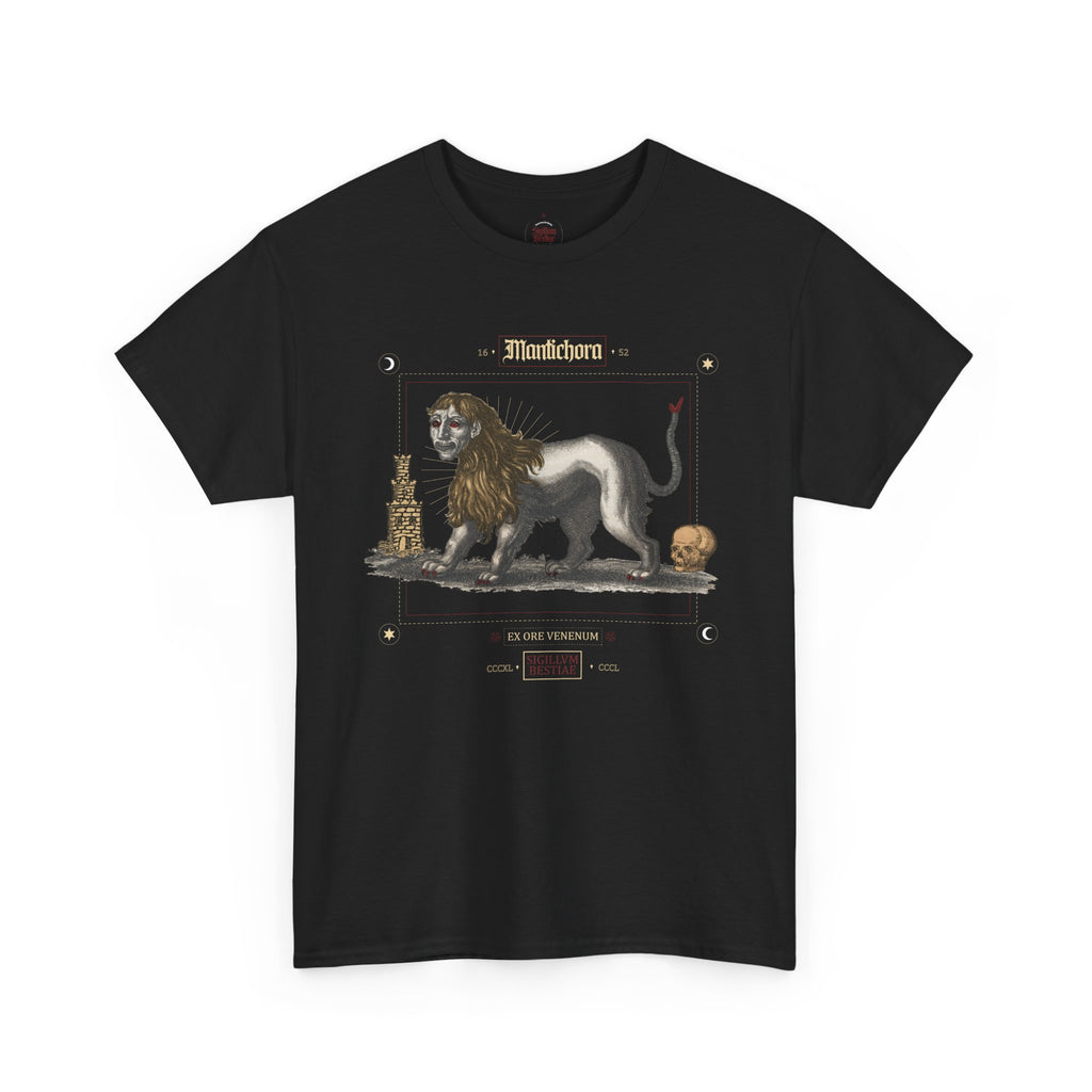 Manticora Unisex Tee - 'The Voice of Man, the Heart of a Demon'