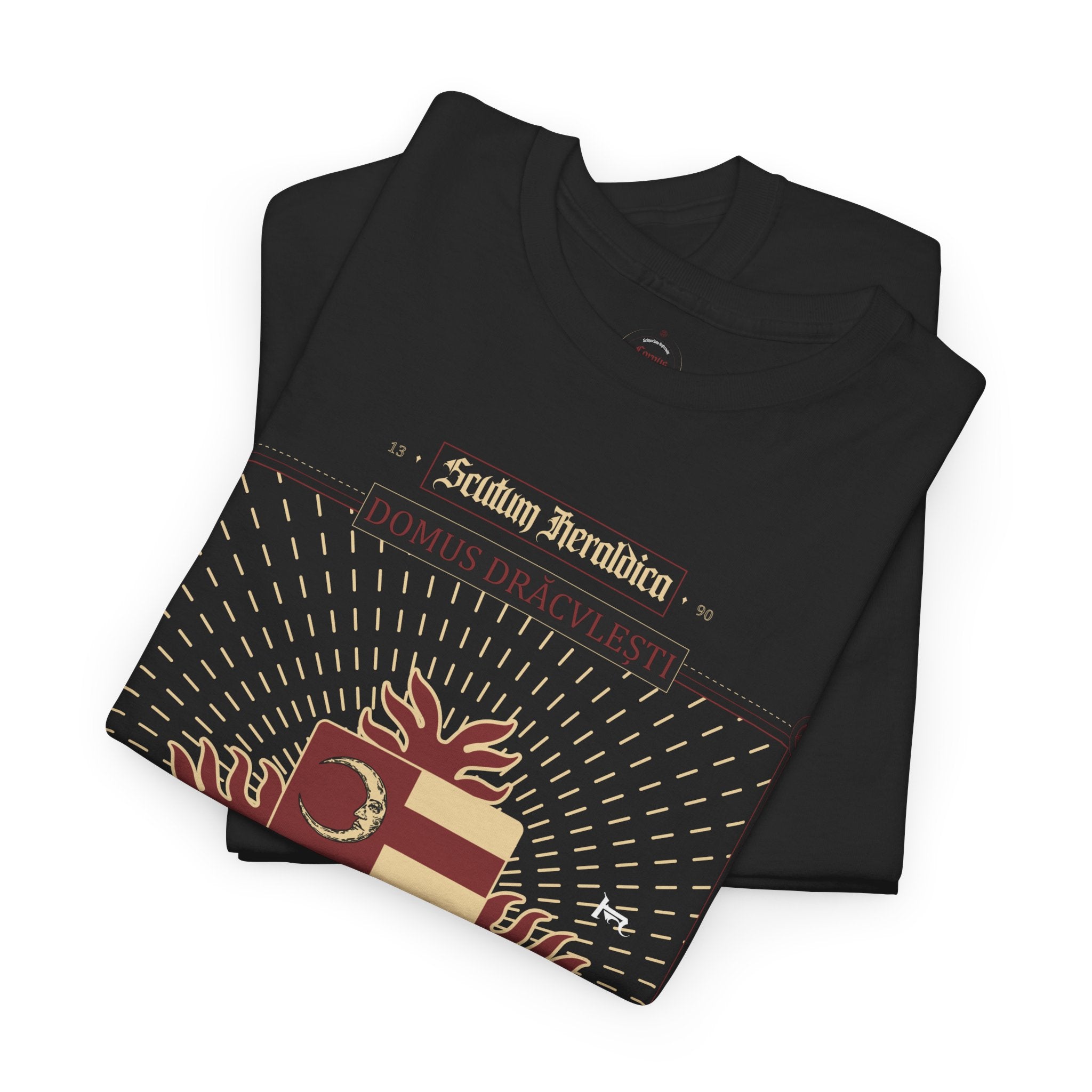 Dragon Shield Unisex Tee - Sigillum Draconis Medieval Oath and Blood Symbol Shirt