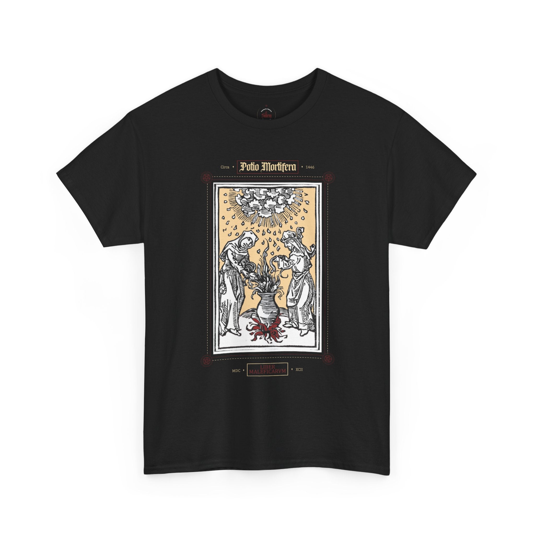 Witchcraft Unisex Tee - Potio Mortifera Design