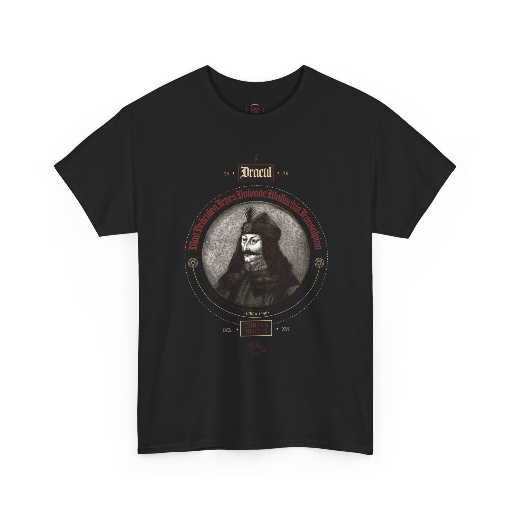Dracul Unisex Tee - Order of the Dragon Gothic Vampire T-Shirt