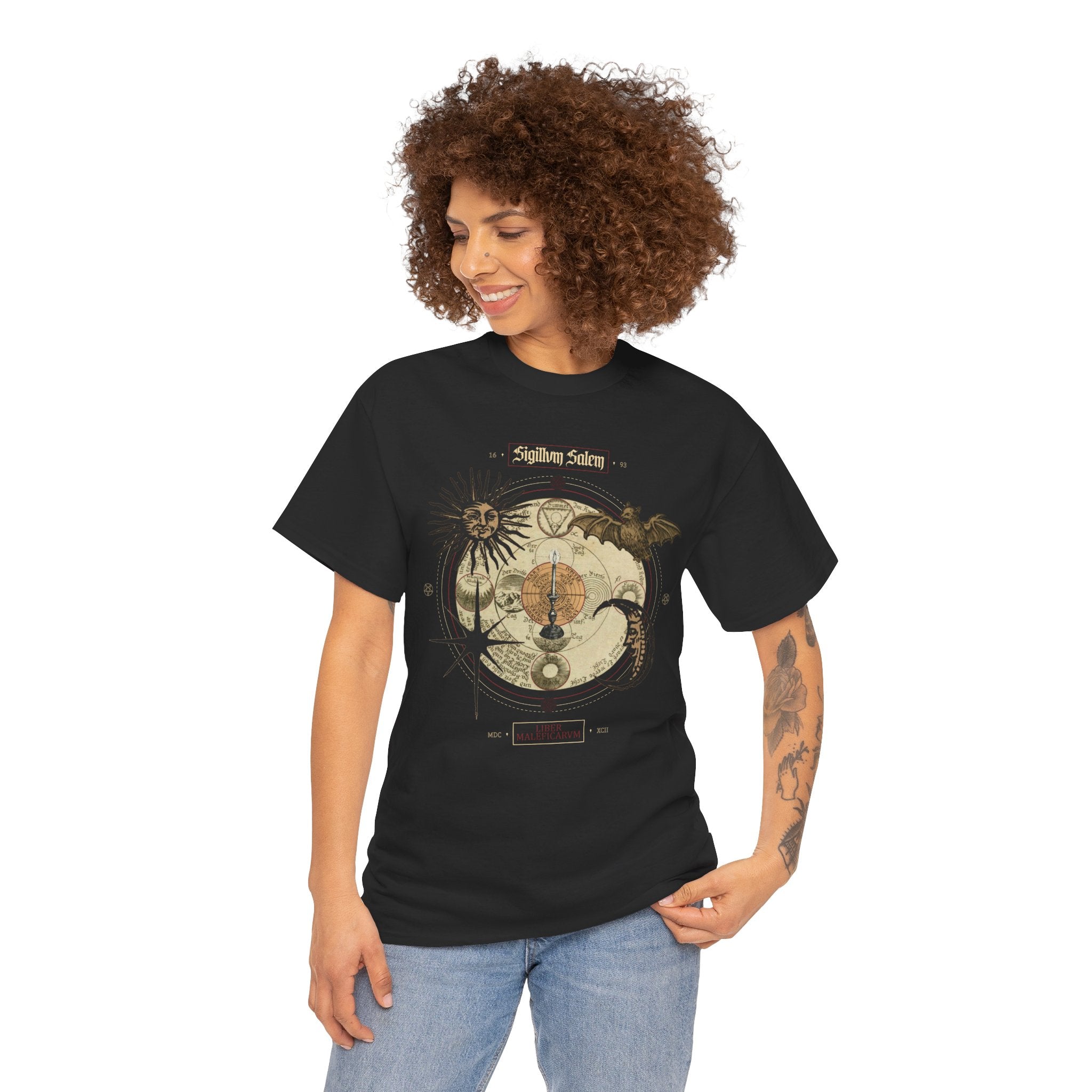 Gothic Seal Unisex Tee - Sigillum Salem Design