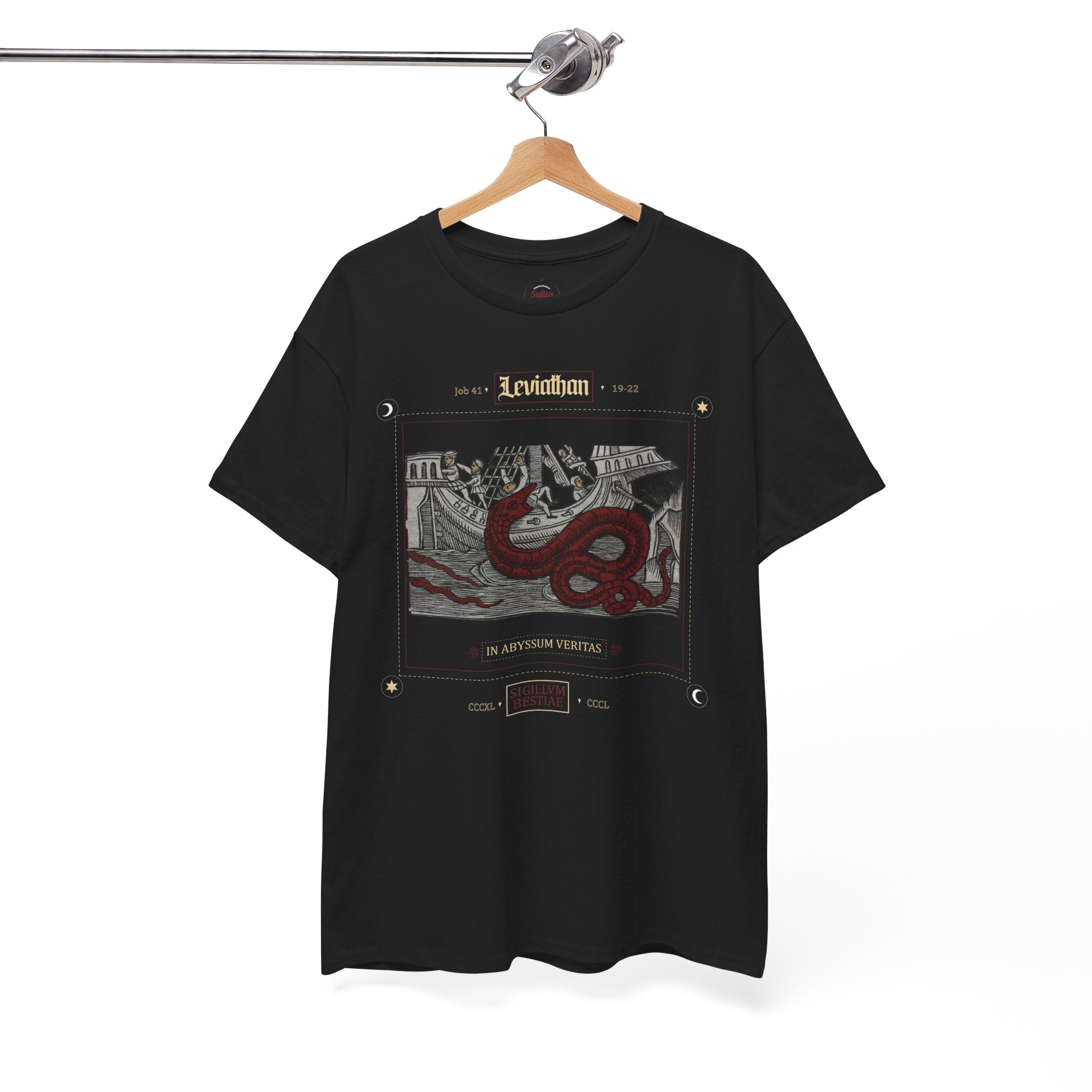 Leviathan Unisex Tee - Abyss Incarnate Fathomless Waters Primal Chaos T-Shirt