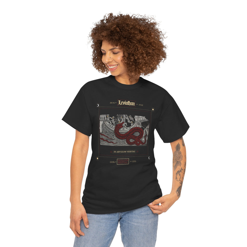 Leviathan Unisex Tee - Abyss Incarnate Fathomless Waters Primal Chaos T-Shirt