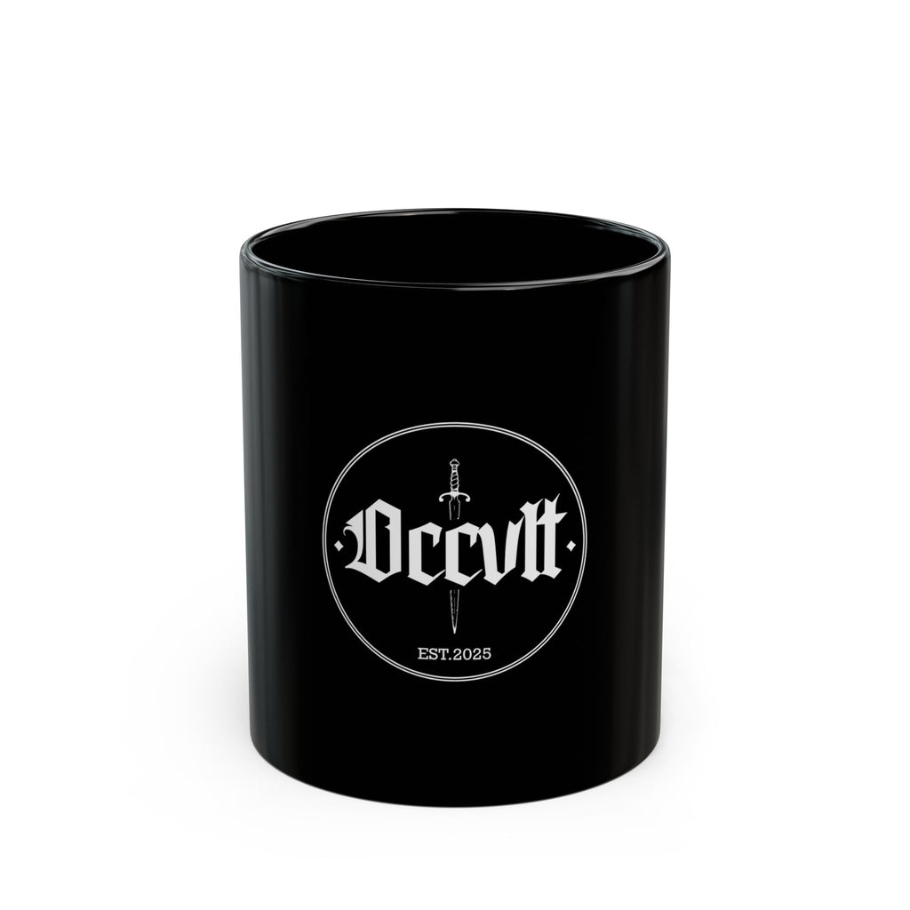 Occvlt — Mystical Black Ceramic Coffee Cup (11oz/15oz)