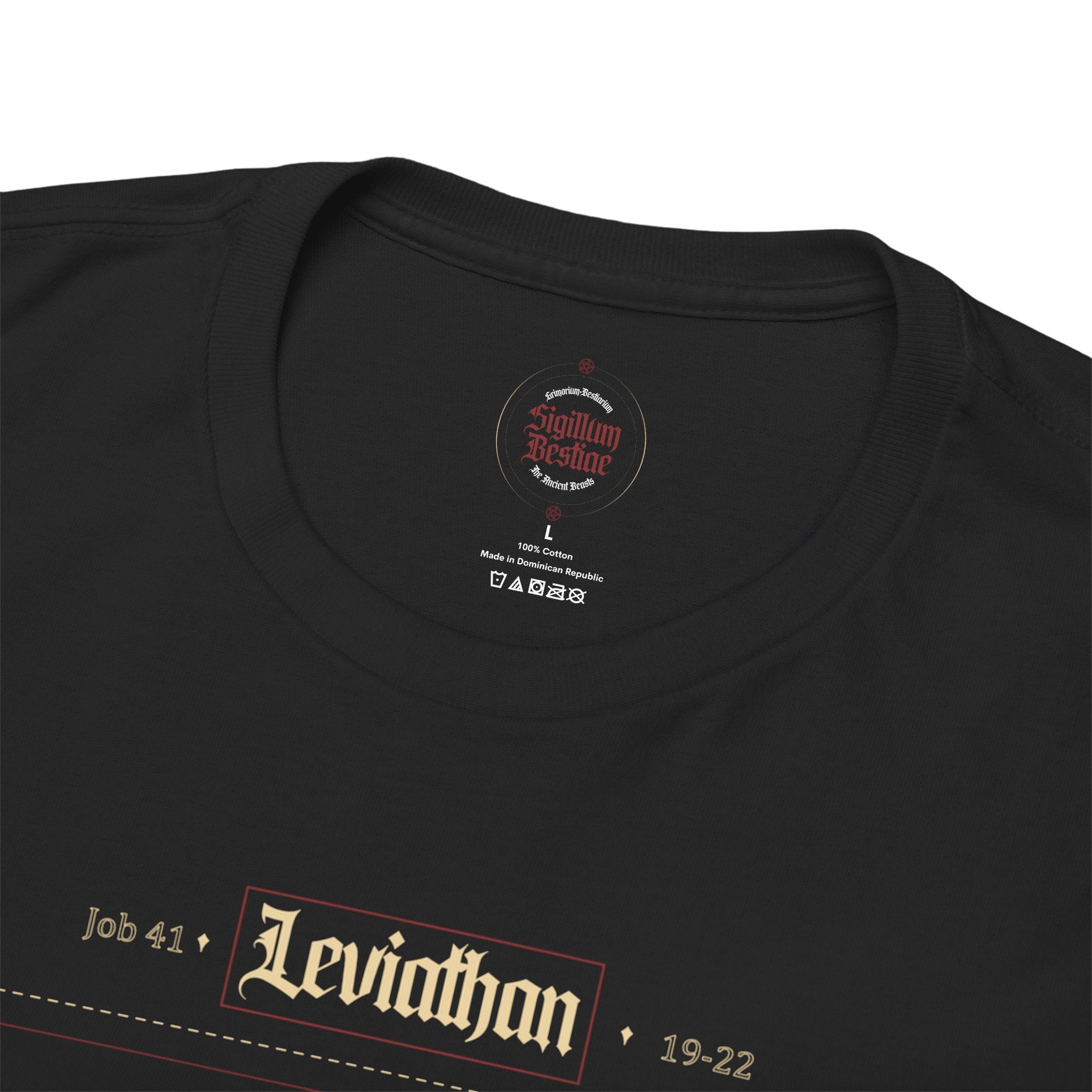 Leviathan Unisex Tee - Abyss Incarnate Fathomless Waters Primal Chaos T-Shirt