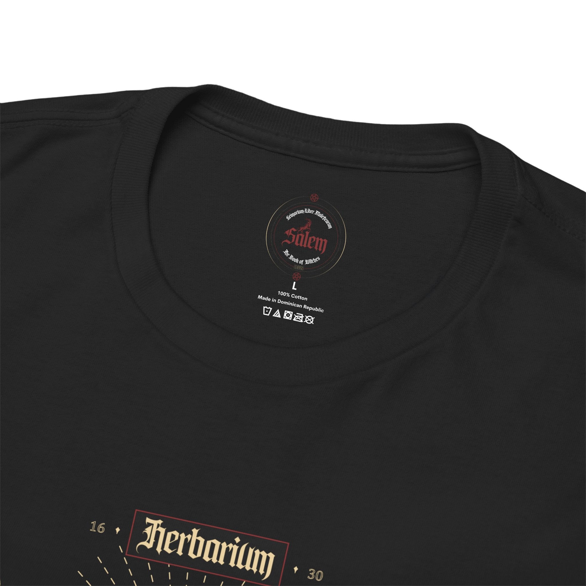 Dark Botanical Unisex Tee - Herbarium Collection