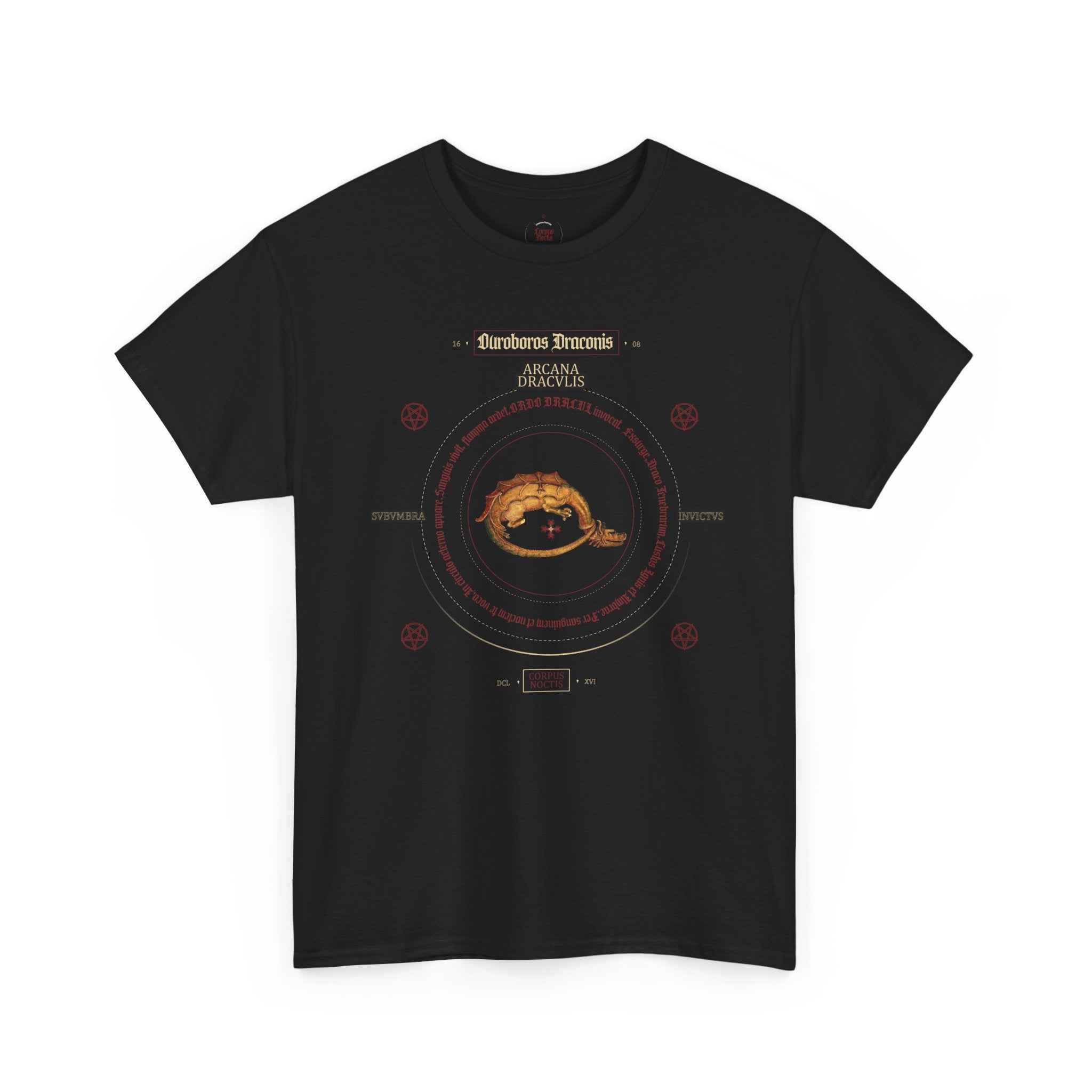 Ouroboros Unisex Tee - Alchemical Symbol of Unity and Renewal