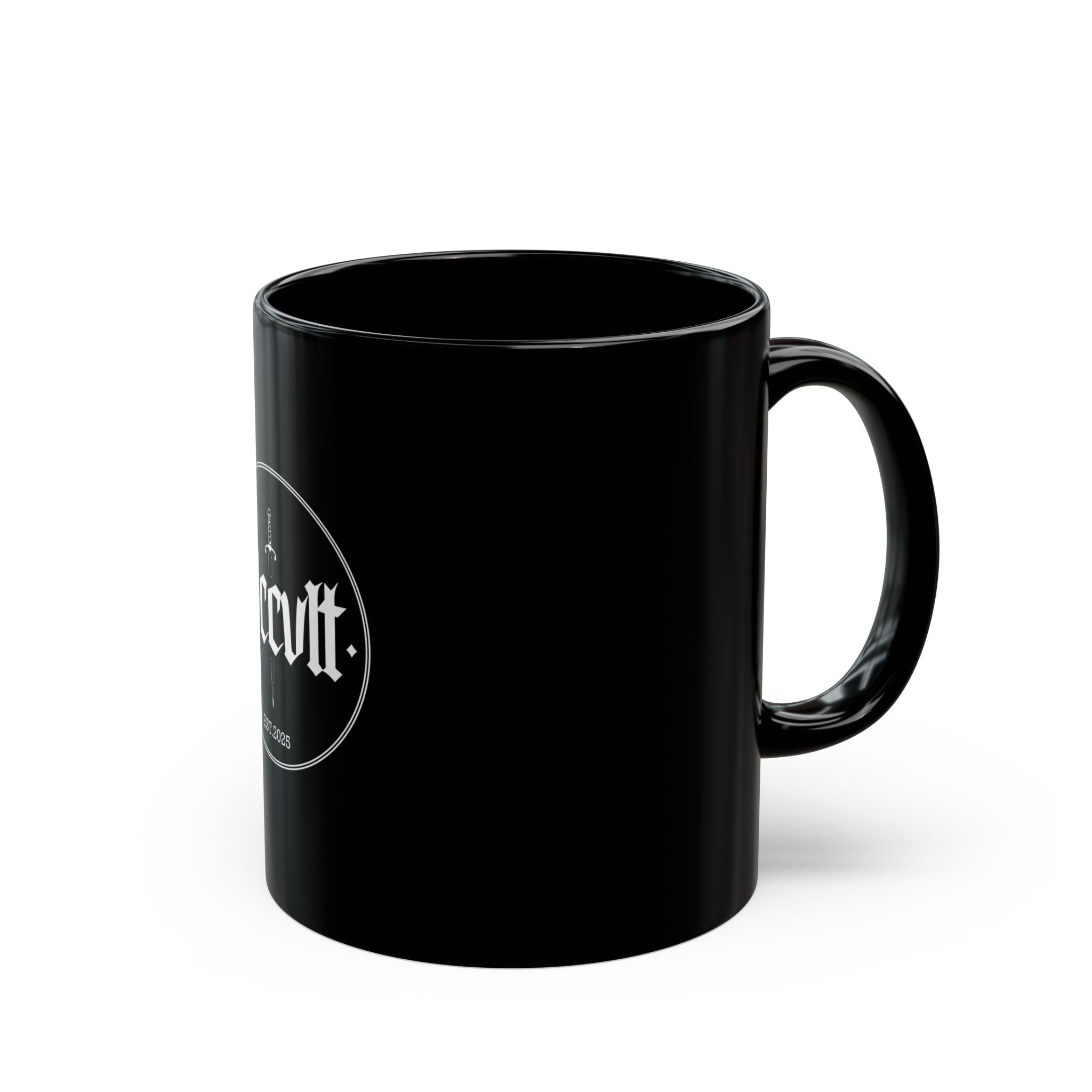 Occvlt — Mystical Black Ceramic Coffee Cup (11oz/15oz)