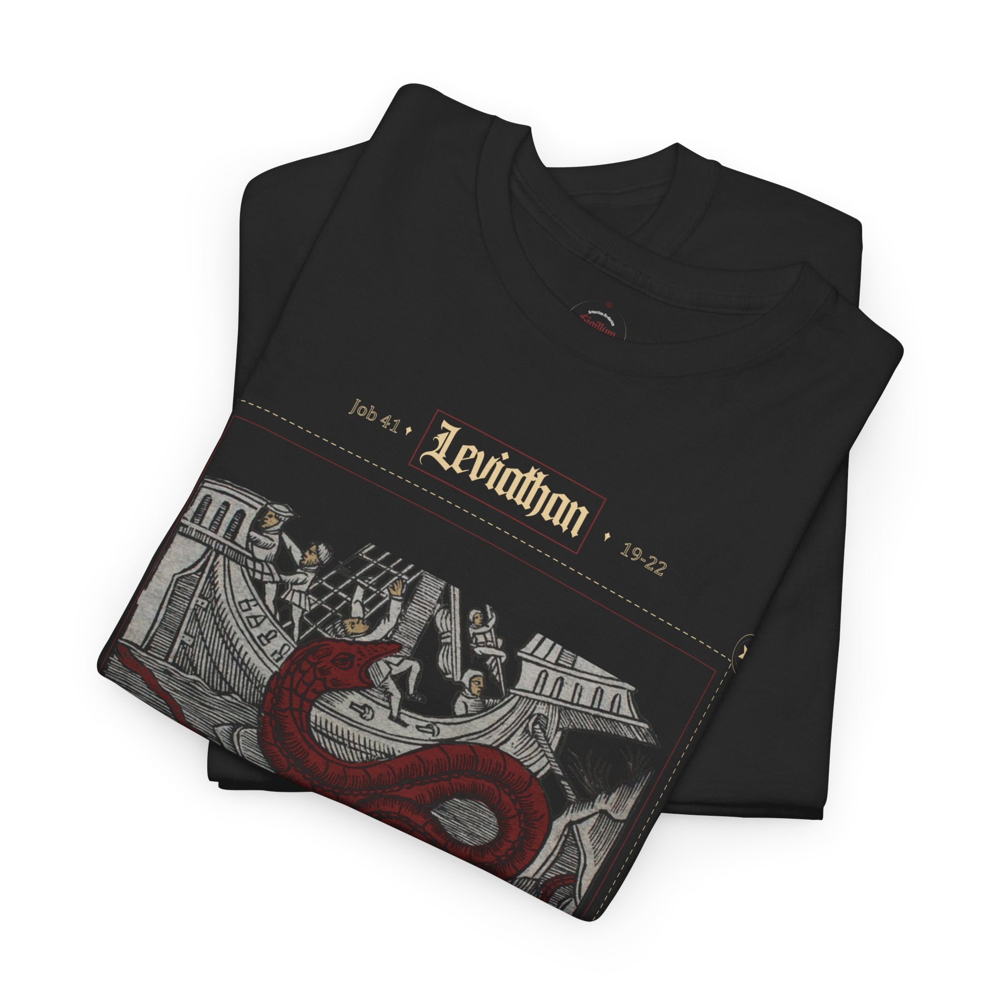 Leviathan Unisex Tee - Abyss Incarnate Fathomless Waters Primal Chaos T-Shirt