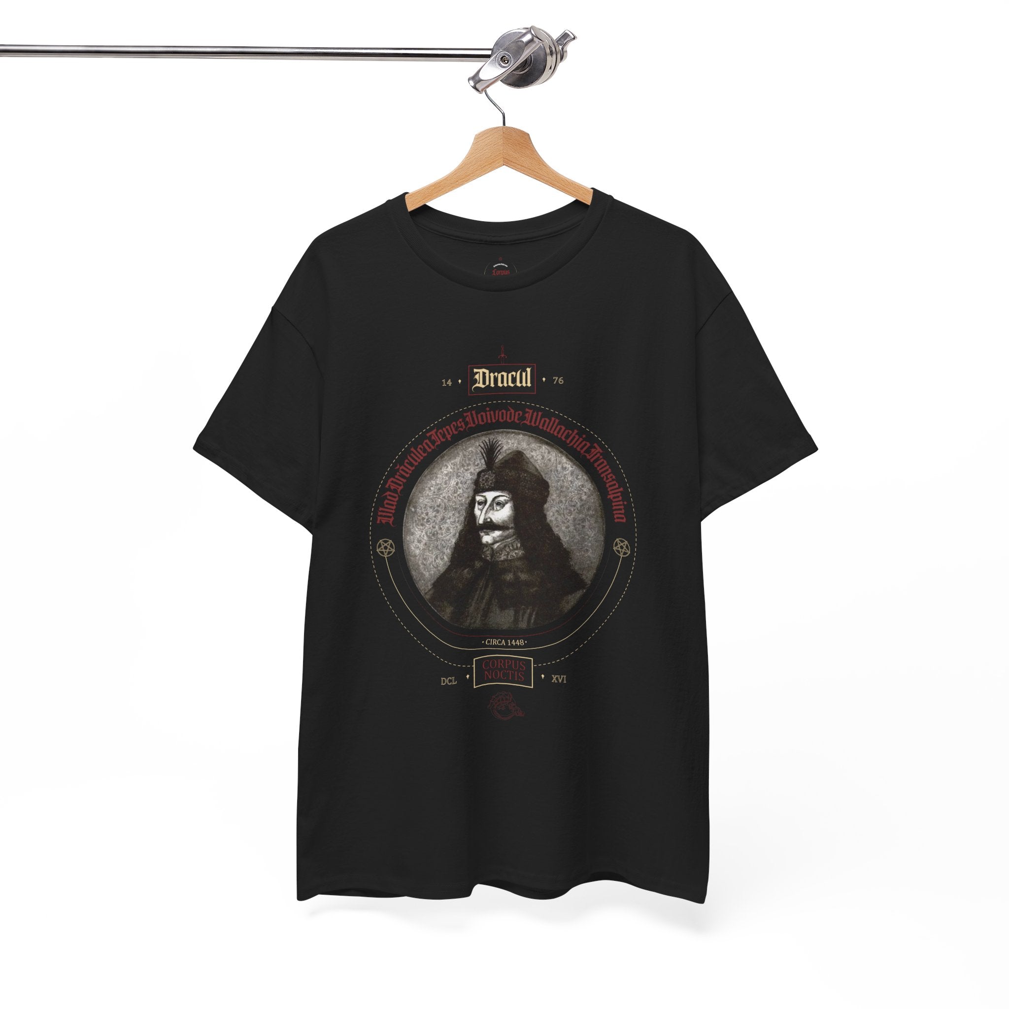 Dracul Unisex Tee - Order of the Dragon Gothic Vampire T-Shirt