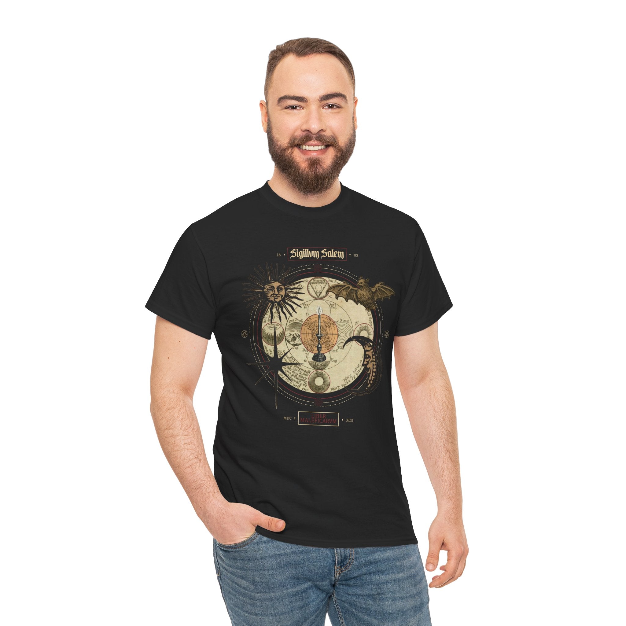 Gothic Seal Unisex Tee - Sigillum Salem Design