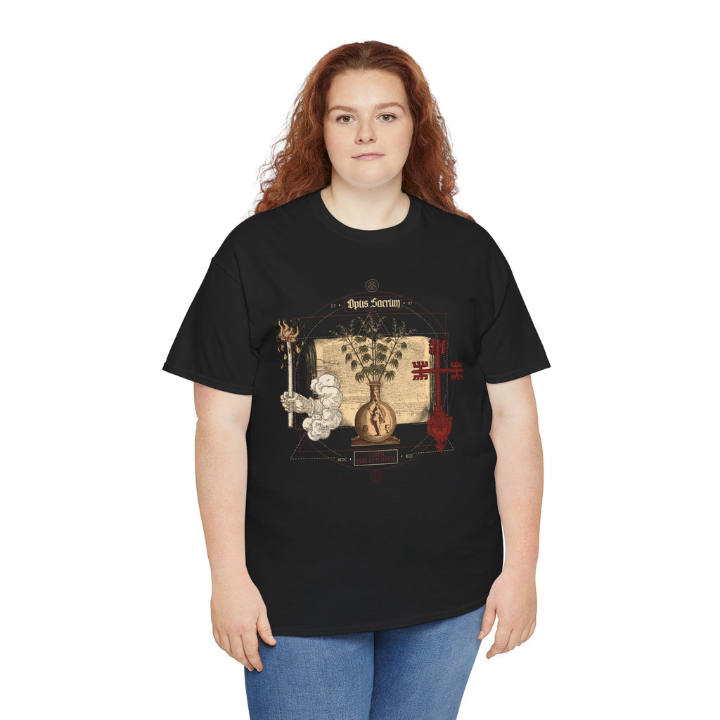 Mystical Tee with 'Opus Sacrum' Design