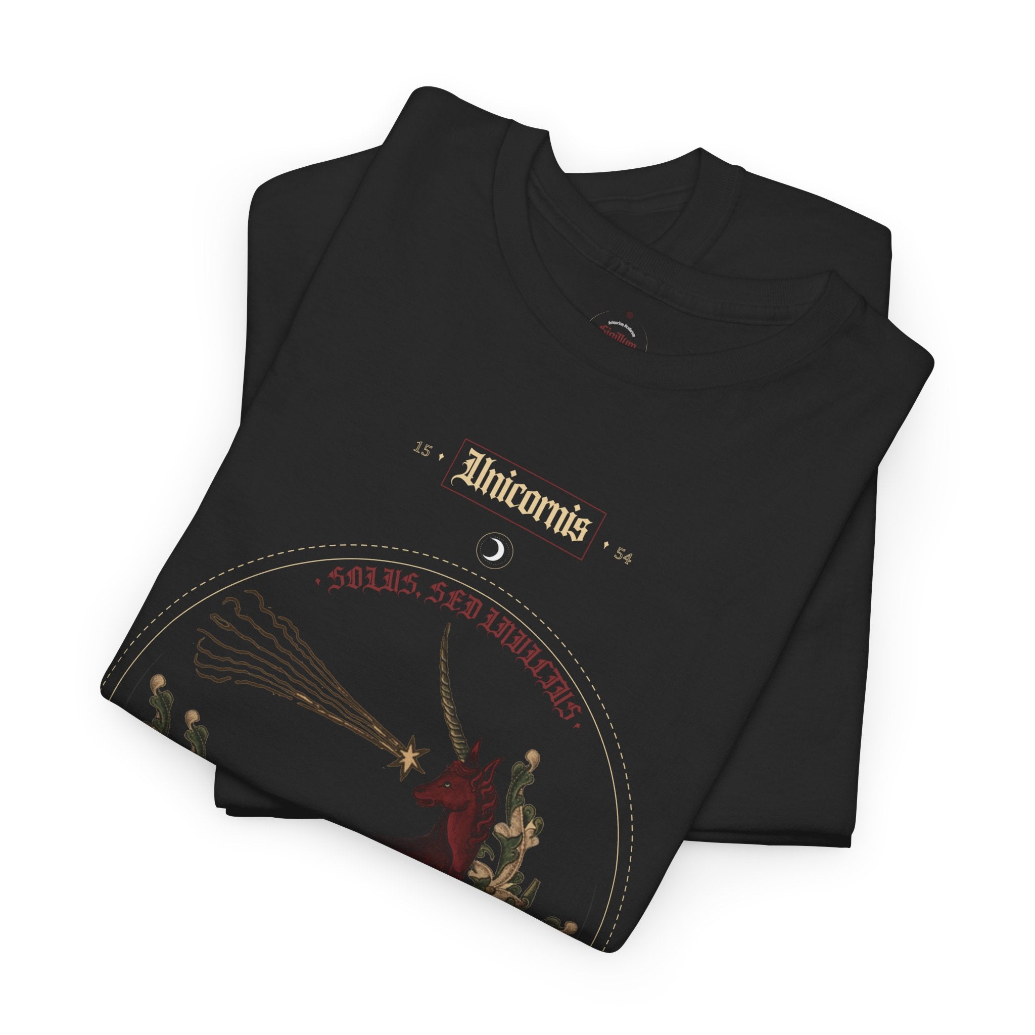 Unicornis Heavy Cotton Tee - Purity is born from blood - Mythical Unicorn Lover Shirt