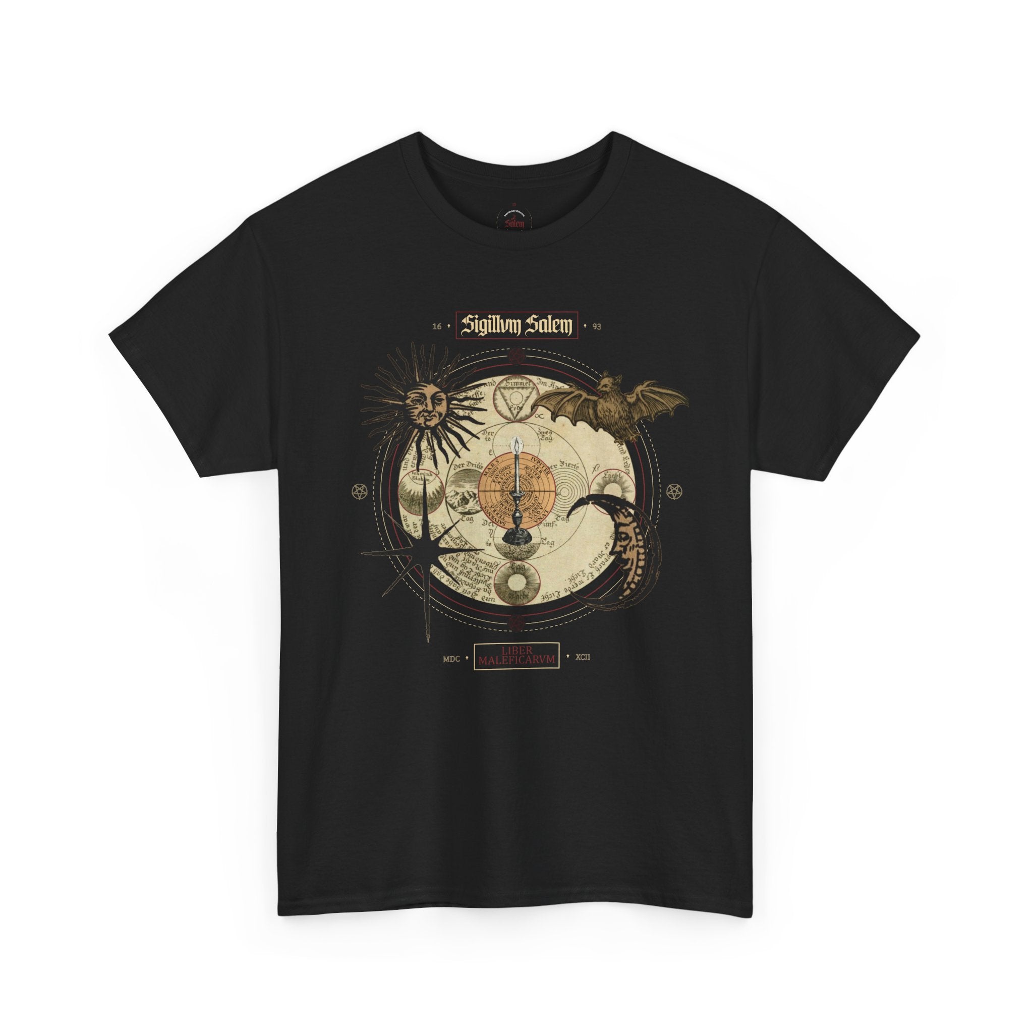 Gothic Seal Unisex Tee - Sigillum Salem Design