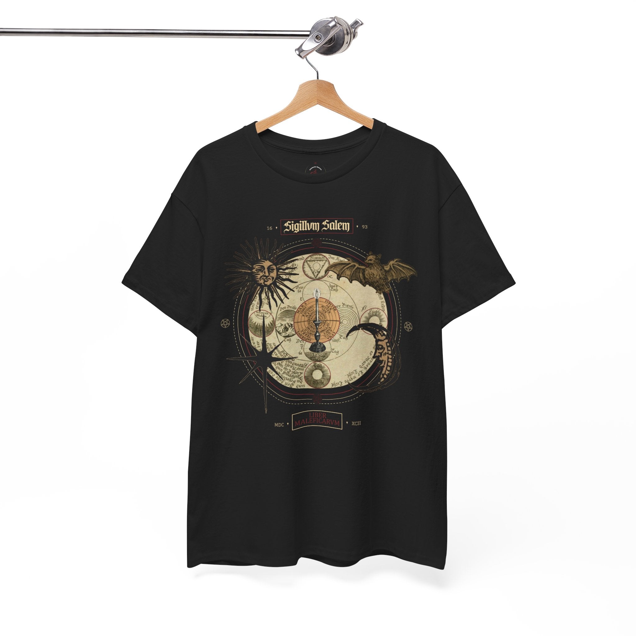 Gothic Seal Unisex Tee - Sigillum Salem Design