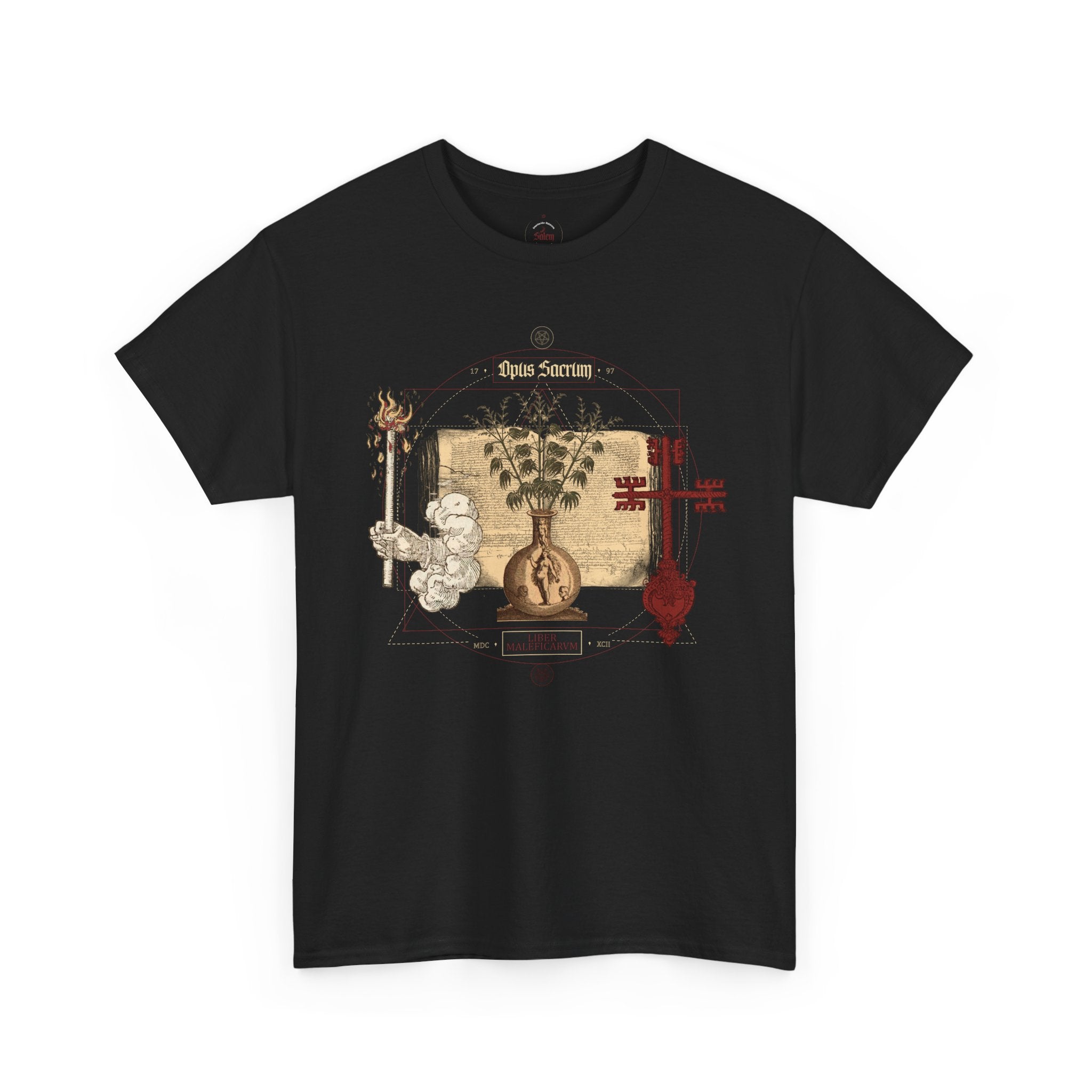 Mystical Tee with 'Opus Sacrum' Design